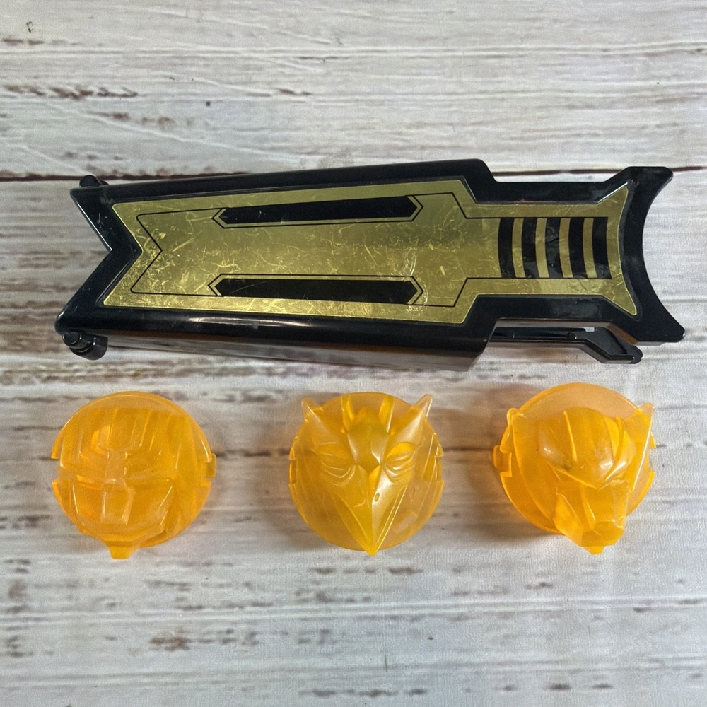 Power Rangers Lost Galaxy Gingaman Star Beast Sword Quasar Saber Morpher BANDAI